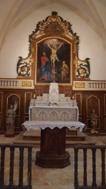 Photographie du mobilier restauré