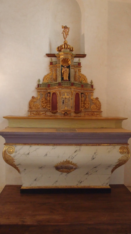 Photographie du mobilier restauré