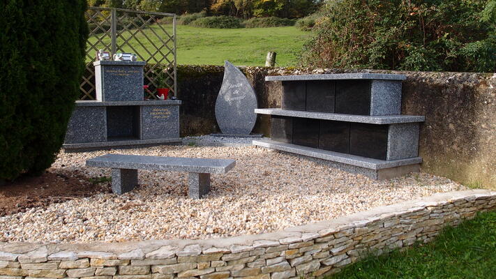 Photographie des columbariums